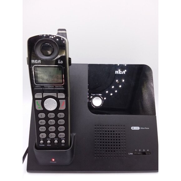RCA Visys 4 Line Business Cordless Office Phone TC25420 with Box - Picture 8 of 15